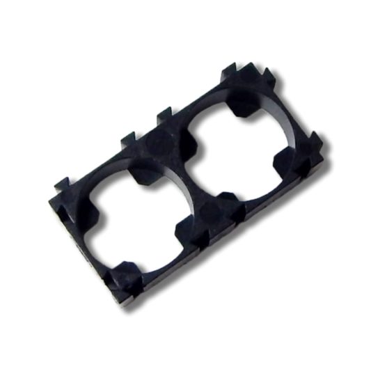 18650 Şarjlı Piller İçin Tutucu Ve Birleştirici 2'li Birleştirici Battery Holder
