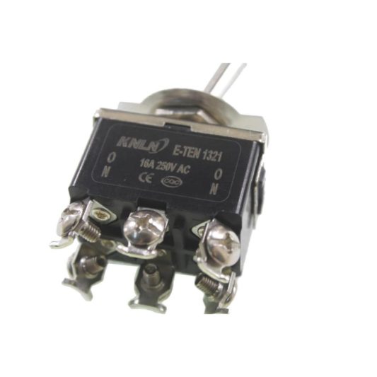 Büyük Boy E-TEN1321 ON-ON 6-Pin Toggle Switch On-On E-TEN 1321 - Görsel 3