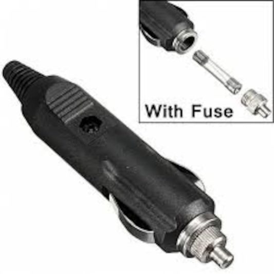 12V OTO ARAÇ ÇAKMAK FİŞLİ~SİGORTALI~LEDLİ KABLO 1.5 Mt (A KALİTE) - Görsel 2