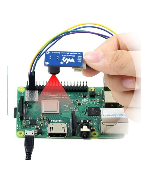 MLX90640 IR Array Termal Görüntüleme Kamerası 32×24 Piksel 55° FOV I2C Arayüz Haberleşme