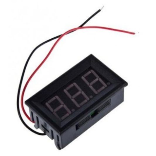 Dijital Panel AC Voltmetre AC 30-500V 2 Kablolu 30 Volt - 500V - Görsel 3
