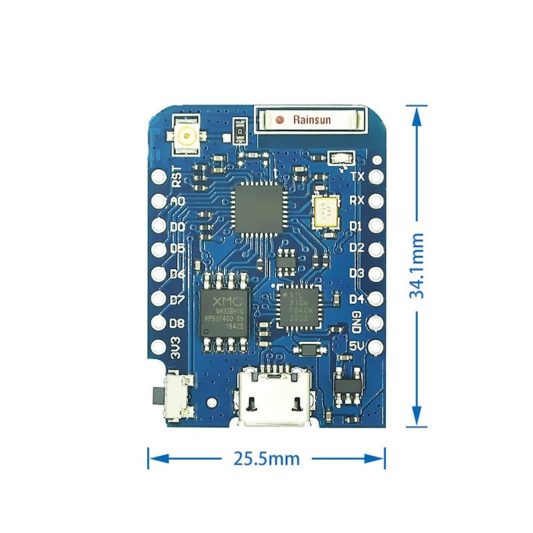 Wemos D1 Mini Pro V1.1.0 Esp8266 - Görsel 5