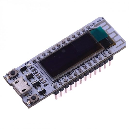 ESP8266 Tabanlı Geliştirme Kartı 0.91 OLED CP2014 32Mb Flash - Görsel 3