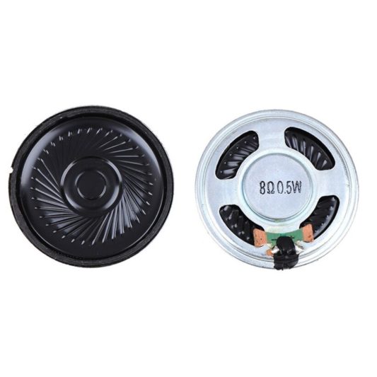 Hoparlör 40mm 8Ohm 0.5W 40 mm Speaker 8 Ohm 0,5 Watt