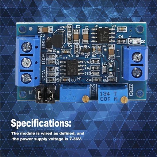 HW-685 0/4-20mA - 0-3.3/5/10V Voltaj İletici Sinyal Dönüştürücü Signal Converter Module - Görsel 2