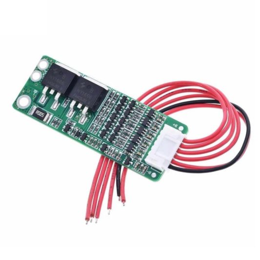 5S 15A BMS Lityum Li-ion Batarya Koruma Kartı - 5 Adet Seri 18650 Pil 21V -- 18650 Li-ion Lipo - Görsel 5