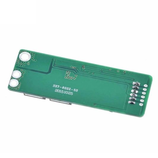 5S 15A BMS Lityum Li-ion Batarya Koruma Kartı - 5 Adet Seri 18650 Pil 21V -- 18650 Li-ion Lipo - Görsel 7