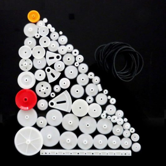Plastik Dişli Seti 81 Parça Motor dişli takımı - Görsel 2