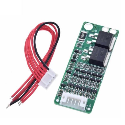 5S 15A BMS Lityum Li-ion Batarya Koruma Kartı - 5 Adet Seri 18650 Pil 21V -- 18650 Li-ion Lipo - Görsel 6