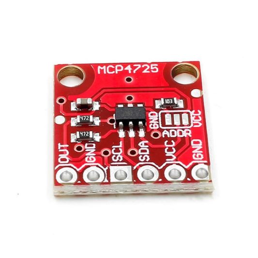 MCP4725 I2C Dijital to Analog Çevirici DAC Modülü 12 Bit Çözünürlük Programlanabilir Kuvvetlendirici - Görsel 3