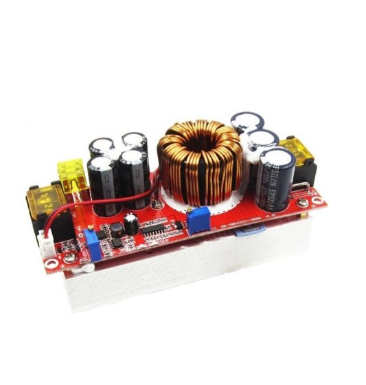 Dc - Dc 12V-90V Voltaj Yükseltici 40A 1800W Kurulu Soğutmalı