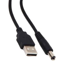Xc 135 Usb Erkek 5.5*2.5 Uç Adaptör Jacklı 80 Cm Kablo Usb to Adaptör