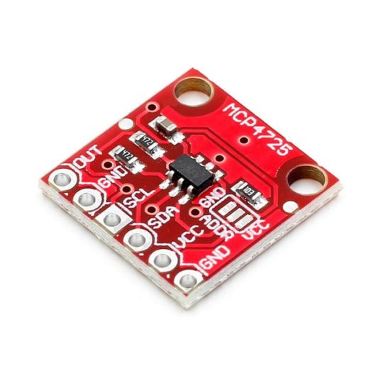 MCP4725 I2C Dijital to Analog Çevirici DAC Modülü 12 Bit Çözünürlük Programlanabilir Kuvvetlendirici - Görsel 4