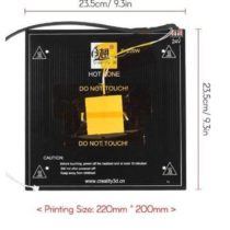MK3 Isıtıcı Tabla 214*214mm | 120W Prusa İ3 3D Yazıcı Uyumlu