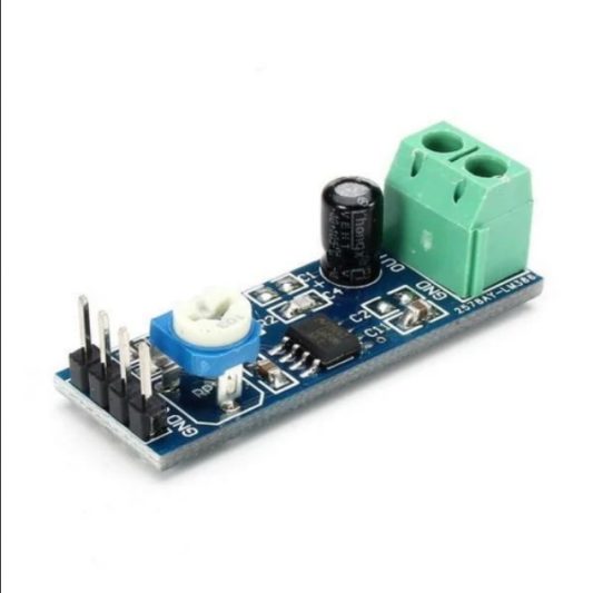 LM386 Ses Amplifikatör Modülü 200 Kez 5-12V 10K Ayarlanabilir Ses Kazanımı