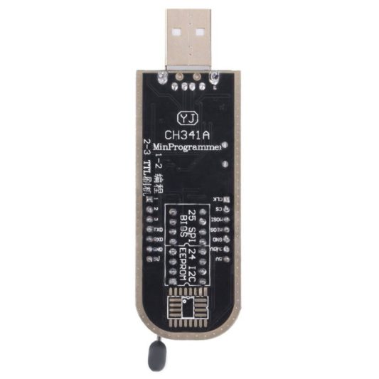 USB Bios Flash Eprom Programlayıcı CH341A 24 25 Serisi - Görsel 6