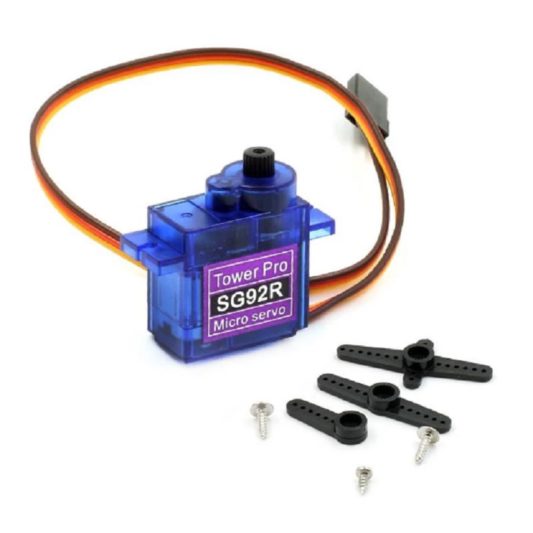 SG92R 2.5kg 4.8V Mikro Servo Motor RC Uçak, RC Araba - Görsel 2