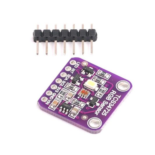 TCS34725 Renk Sensör Modülü Color Sensor RGB Recognition - Görsel 7