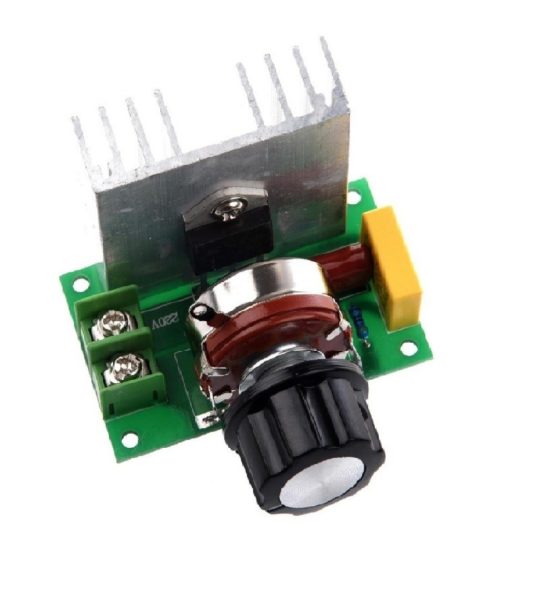 220V Scr AC Motor Hız Kontrol Devresi 4000W Dimmer - Görsel 4