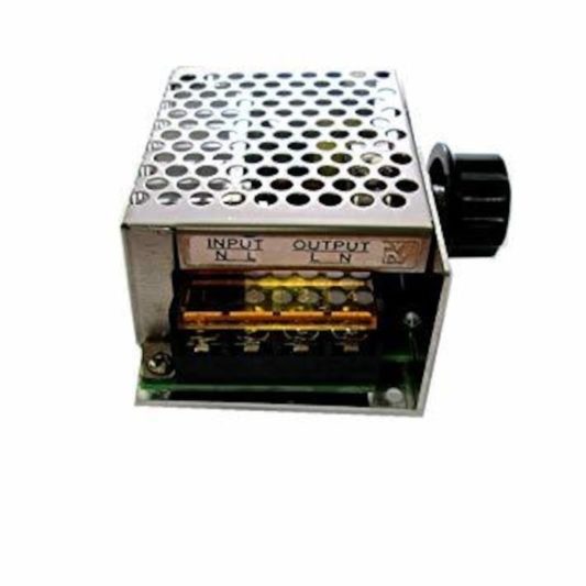 Regülatör AC 220V 4000W - Dimmer Koruma Kasalı - Görsel 3