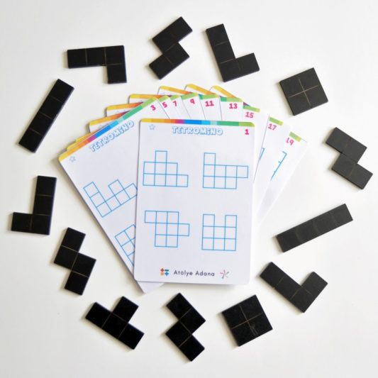 Tetromino - Matematik Akıl Zeka Mantık Oyunu