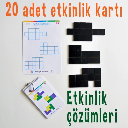 Tetromino - Matematik Akıl Zeka Mantık Oyunu - Görsel 2