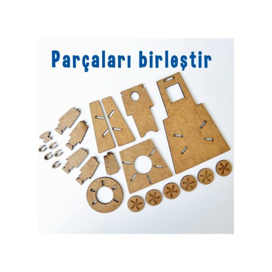 Atış Serbest - STEM Eğitim Kiti- DIY Kit Kendin Yap - Görsel 3