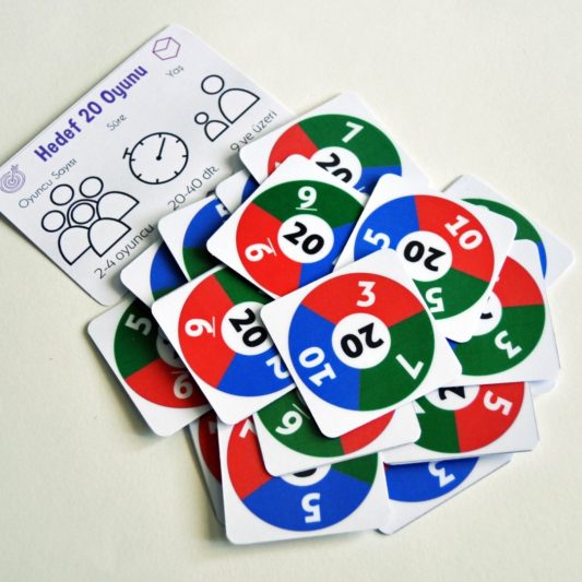 Hedef 20 - Matematik İşlem Oyunu - Mantık Strateji Akıl Zeka Oyunu
