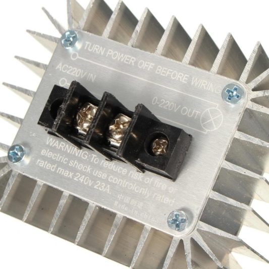 AC 220V 5000W Motor Dimmer Hız Kontrol Kartı - Görsel 4