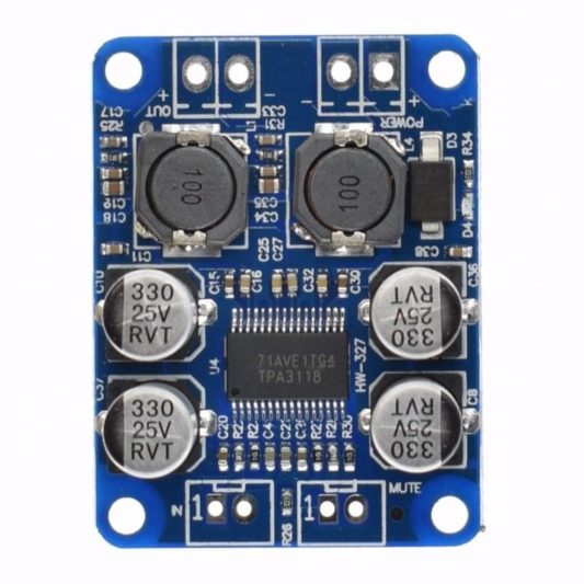 60W D Class Mono TPA3118 Power Anfi Amfi Amplifikatör Modül - Görsel 2