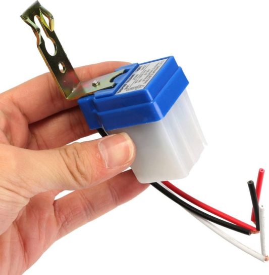 ASO-AS-10 Fotosel Modül 12V Sokak Lamba Aydınlatma Kontrol Röle AS-10 220V 10A Optical Switch - Görsel 3