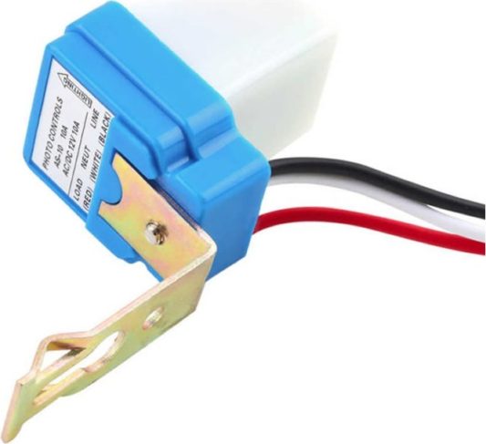 ASO-AS-10 Fotosel Modül 12V Sokak Lamba Aydınlatma Kontrol Röle AS-10 220V 10A Optical Switch - Görsel 2