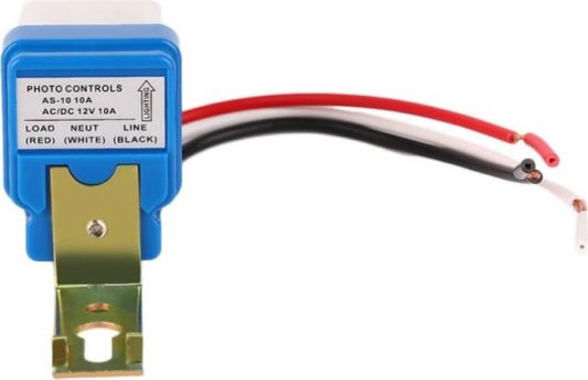 ASO-AS-10 Fotosel Modül 12V Sokak Lamba Aydınlatma Kontrol Röle AS-10 220V 10A Optical Switch