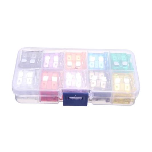 Araba Sigorta Seti 100 Adet, Araç Car Fuse Set 100pcs 32V Kutulu - Görsel 2