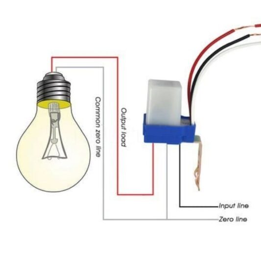 ASO-AS-10 Fotosel Modül 220V Sokak Lamba Aydınlatma Kontrol Röle AS-10 220V 10A Optical Switch - Görsel 4