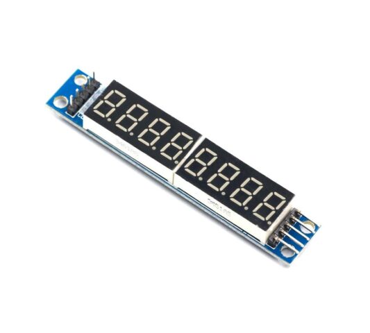 8 Hane Seri 7 Segment Ekran 8 Digit Dijital Seri 74HC595 8 Digit - Görsel 5