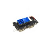 Çift Usb Çıkışlı Ekranlı Powerbank 18650 Pil Şarj Cihaz H913-A Modülü - PowerBank Entegre Board