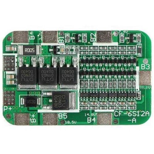 6s 15A 24V Li-ion 18650 BMS PCM Pil Koruma 6 Pil Lion Lipo Pil