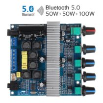 TPA3116 Bluetooth Amplifikatör Ses 2x50W + 100W Subwoofer  12-24V