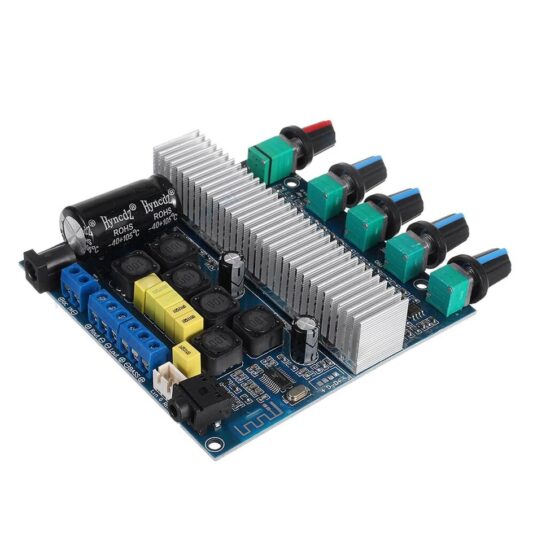 TPA3116 Bluetooth Amplifikatör Ses 2x50W + 100W Subwoofer  12-24V - Görsel 3