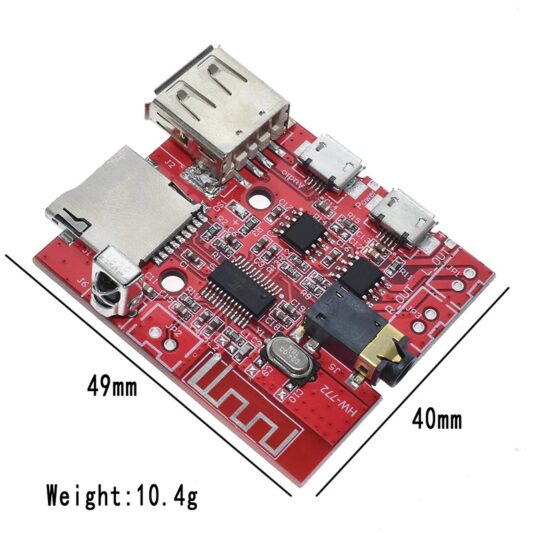 3W Araba Bluetooth 4.1 MP3 WAV USB/TF/U-DISK/IR Uzaktan Kumanda HW-772 V1 - Görsel 4
