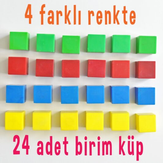 Unit Cubes - Birim Küpler - Matematik Akıl Zeka Mantık Oyunu - Görsel 4