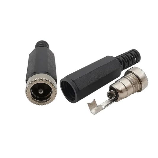 5 Adet - 12V DC Dişi Power Jack DCac Jak Kablo Güç Bağlantı Aparatı Kablosuz