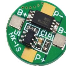 5 Adet Yuvarlak 1s 2.5A Bms 3.7 V 18650 Lityum Lipo Pil Şarj Koruma Modülü