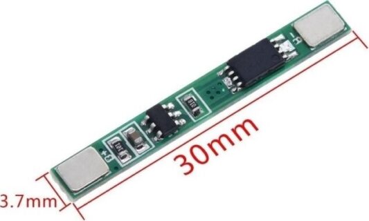 1s 2.5A Bms 18650 Lityum Pil Şarj Koruma Devresi - 3.7V - Görsel 3