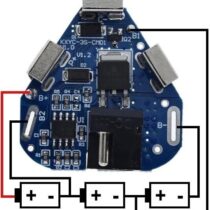 Bms 3s 12.6V 6A Lityum Pil Koruma Kartı
