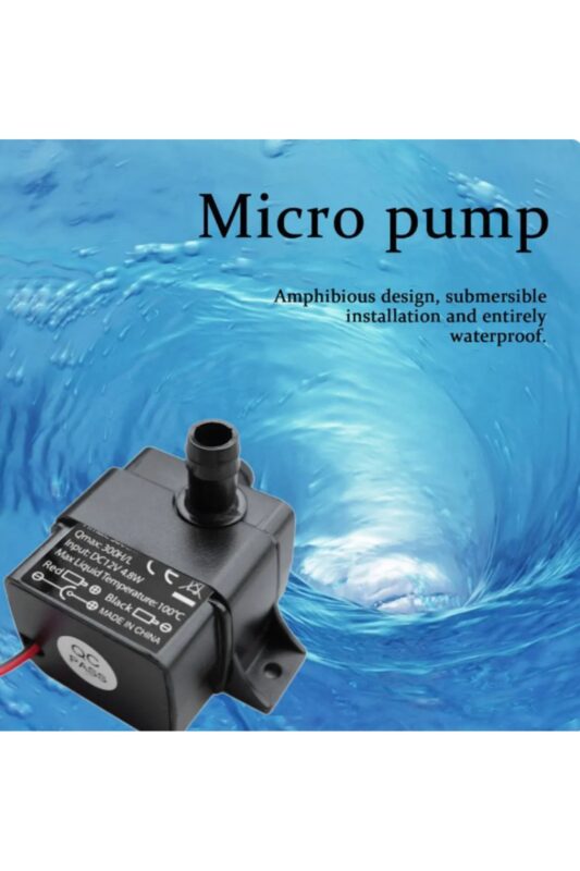 Fırçasız Mini Su Pompası - QR30E - Görsel 3