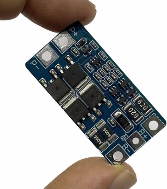 2s 10A 7.4V 18650 Bms Lityum Batarya Pil Akü Koruma Kartı Protection Board - Görsel 4