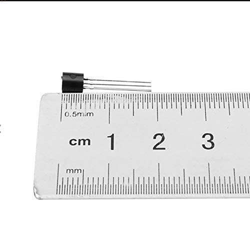 100 Pezzi Transistor BC547 NPN TO92, Per Amplificazione E Commutazione, 45V 500mA, Lotto Da 100