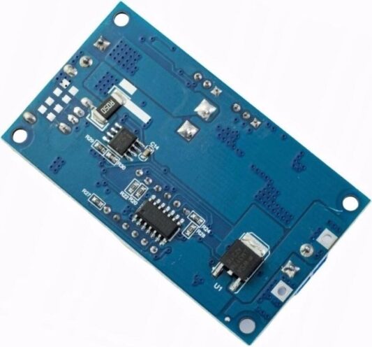 XL4015 75W Dc-Dc 5A Voltmetre Ekranlı Ayarlanabilir Voltaj Regülatörü Modülü - Görsel 4